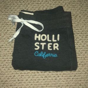 Heather Gray Hollister Sweatpants